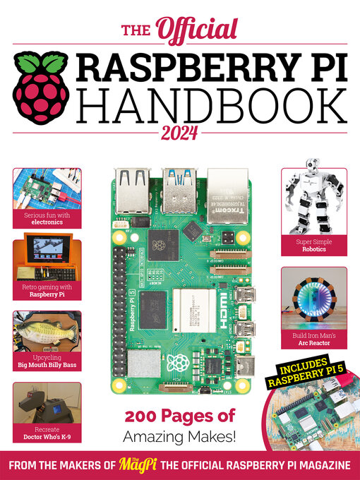 Title details for The Official Raspberry Pi Handbook 2024 by The Makers of The MagPi magazine - Wait list